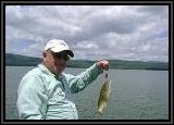 AL with one of his many Smallmouth caught today