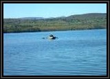 Pete guiding and Jim rowing:)