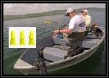 Dan sets up the Hook Safe for the trip back to shore. This is an outstanding product every fishermen should have in his / her tackle box. GO HERE to get some of these for yourself and be sure to tell them theBASSguys sent you :)