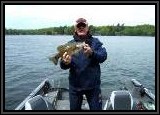 One of my Smallmouth bass on this trip on the Worm