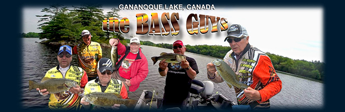 theBASSguys work the Okuma Calera Baitcasster Reel, Livingston Lures, Rat-L-trap Lures, McCoy V-Twin Spinner and K-Labs Rods