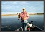 Pete pulled this Largemouth Bass in on a 4" Tube Bait as well