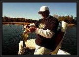 Vinny catches another Largemouth with the Tube!