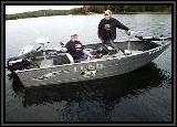 Dan and Pete taking a "break" from catching many many fish!! They were by no means all lunkers but the quantities caught made up for the lack of poundage!!