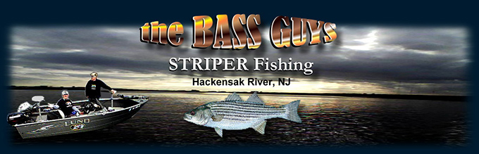 Stripe Bass fishing on the Hackensack River NJ