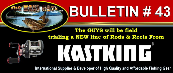 theBASSguys field trial a new line of rods and reels from KastKing
