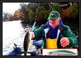 Dennis hooks up a nice Largermouth Bass Seadream 115F S-007