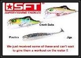 These are some of the SFT Lures we used on this trip