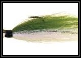 Typical 3 to 4 oz Bucktail jig that we dragged along the bottom